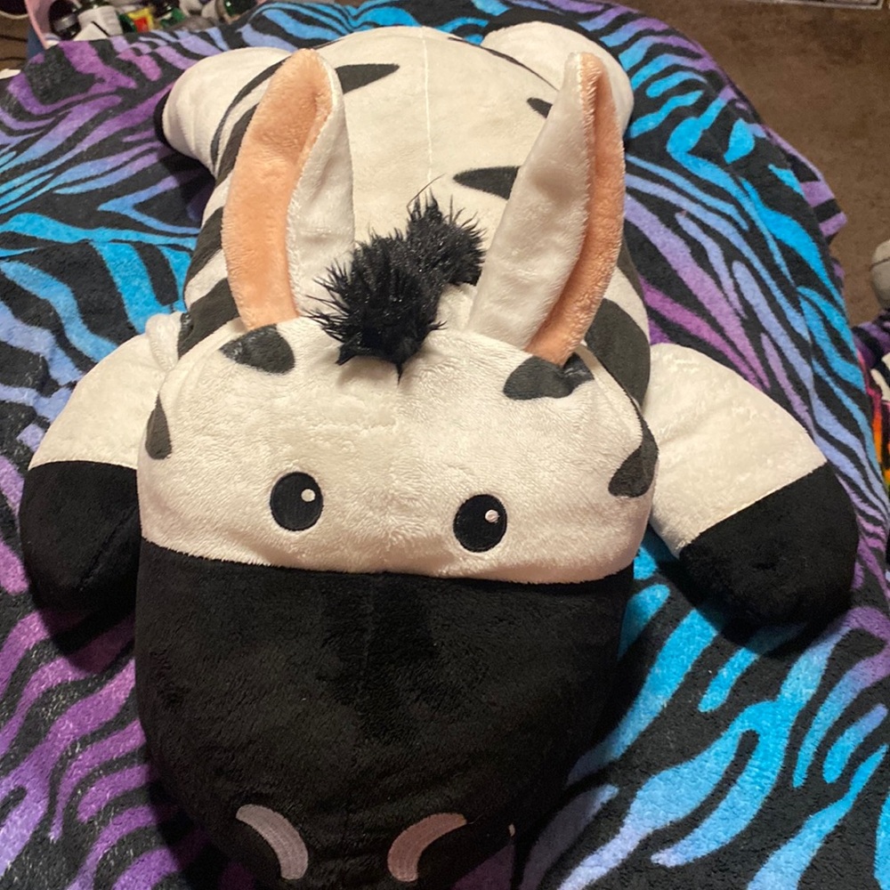 Melissa & Doug large  zebra plush